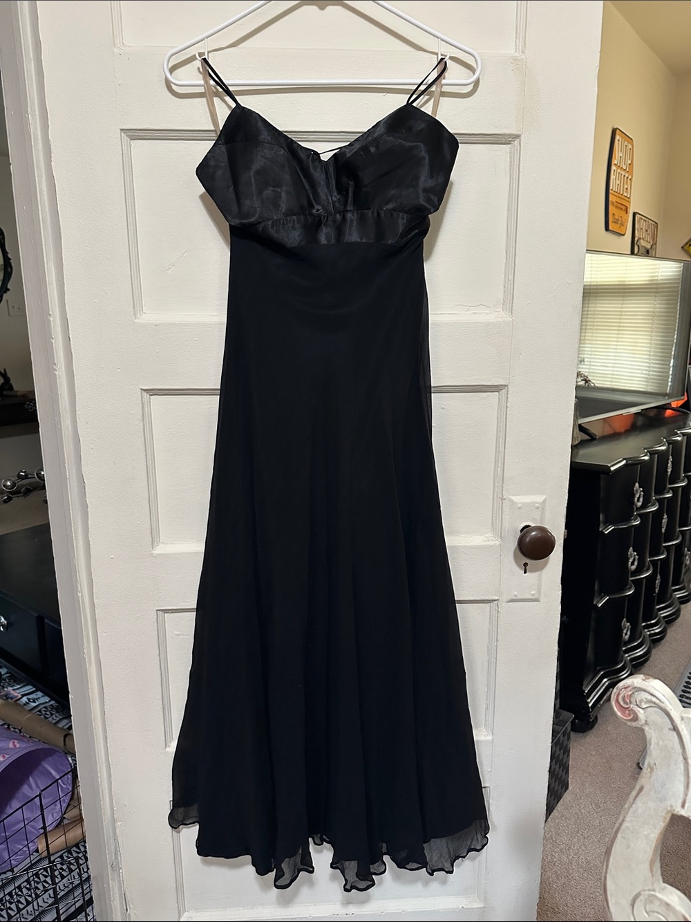 Forever 21 Classic Black Evening Gown